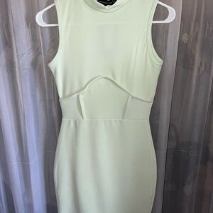 PrettyLittleThing Mint Fitted Sleeveless Bodycon Dress
